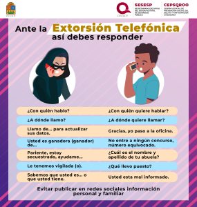 Ante una Extorsion Telefónica