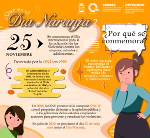 flyer dia naranja